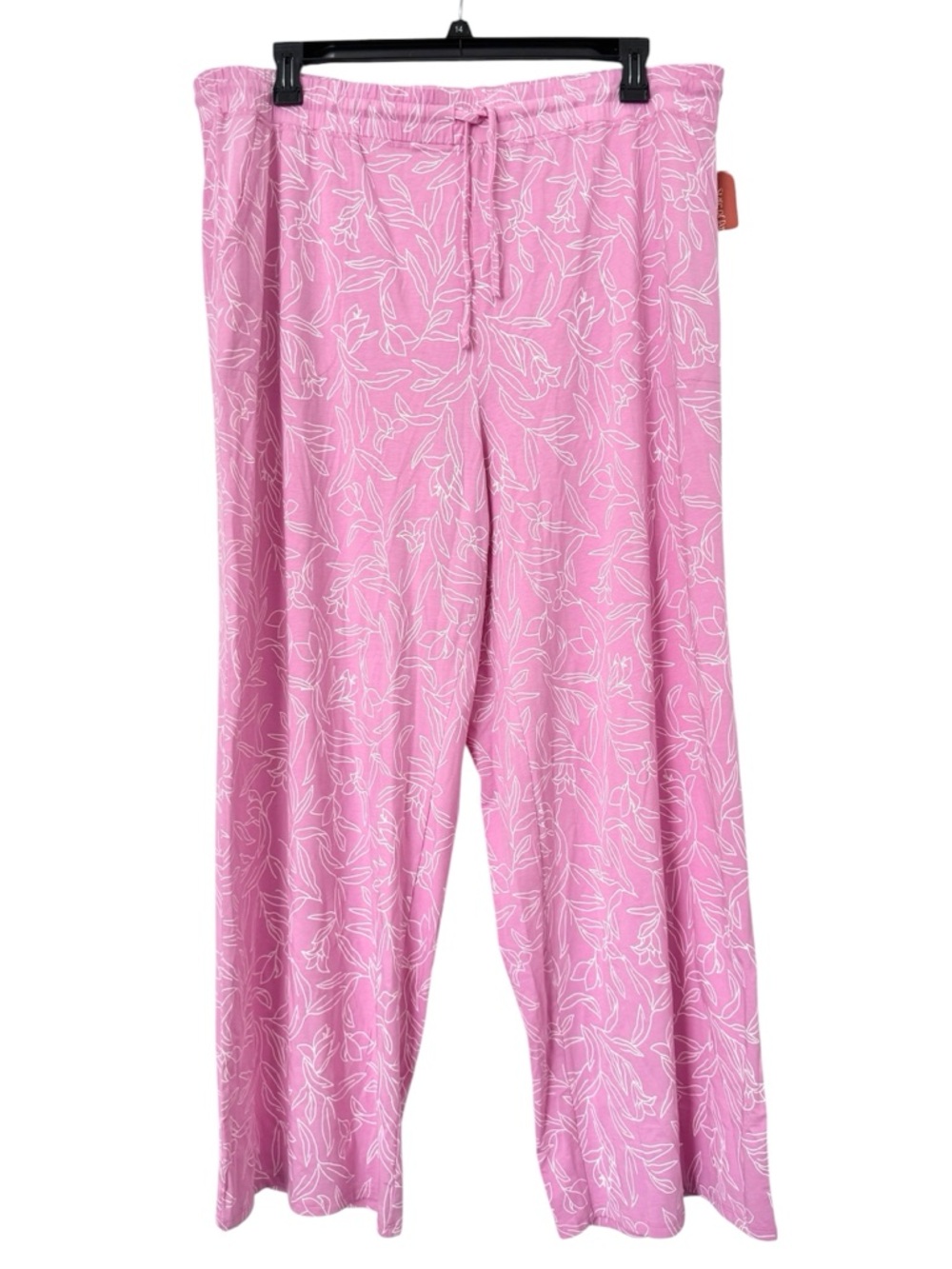 State of Day Pink Floral Knit Pajama Pants, Size XL - NWT - Picture 3 of 9